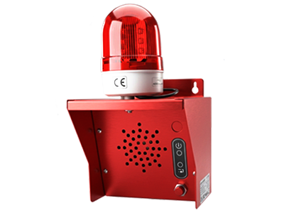 POE Voice Alarm with Flasher